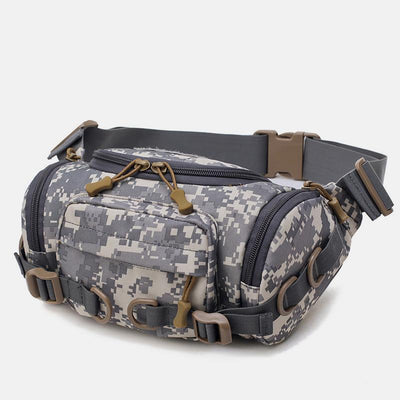 Large Capacity Camo Military Waist Bag Sling Bag