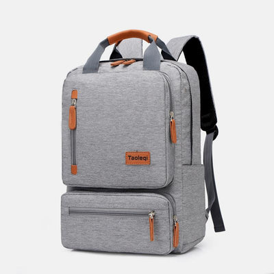 Multifunctional Multi-Pocket School Travel Laptop Backpack