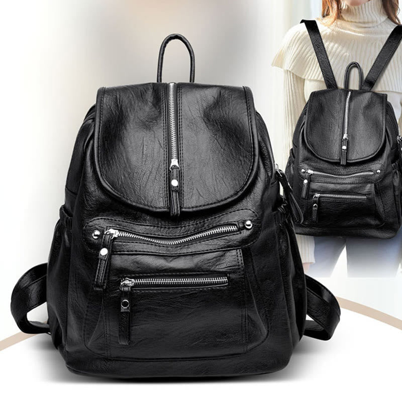 Backpack For Women Casual Simple Large Capacity Short Travel Backpack