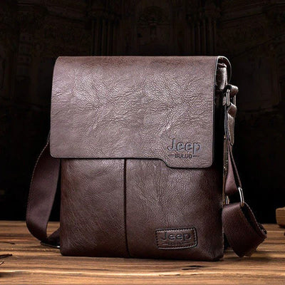 Daily Messenger Bag For Men Vintage With Small Wallet