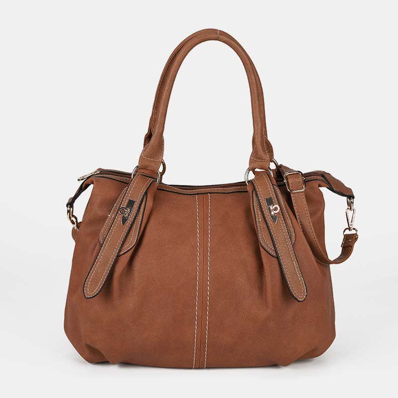 Leather Hobo Handbag for Women Big Capacity Tote Satchel Shoulder Bag