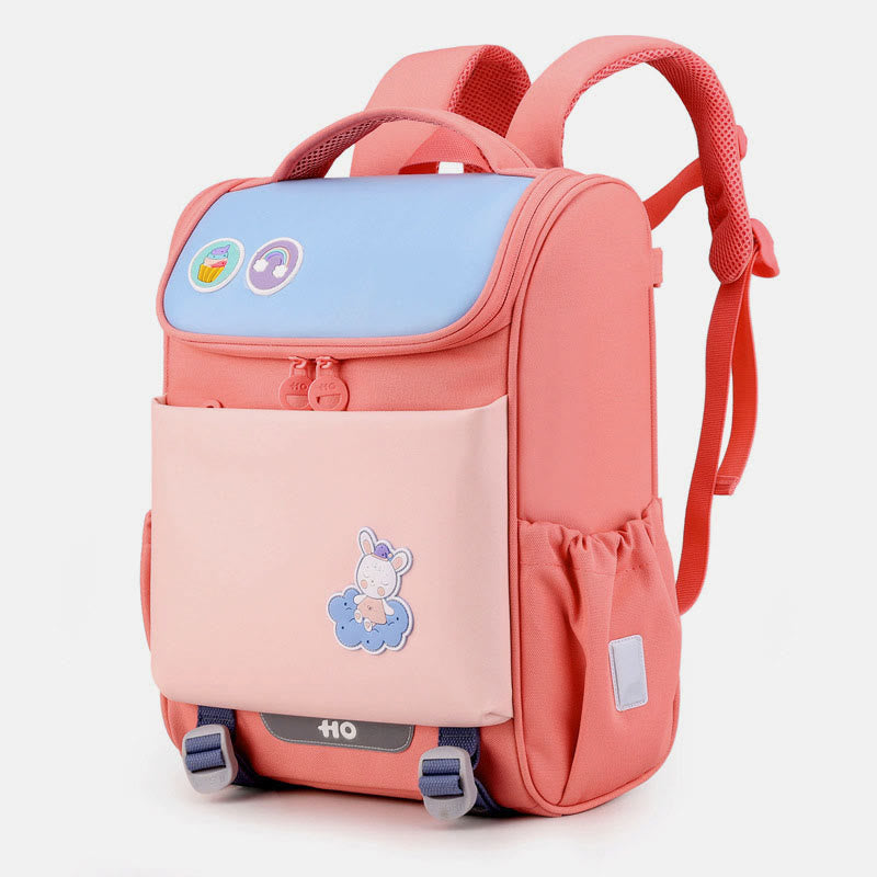 Backpack For Students All-In-One Lightweight Reflective Primary School Bag