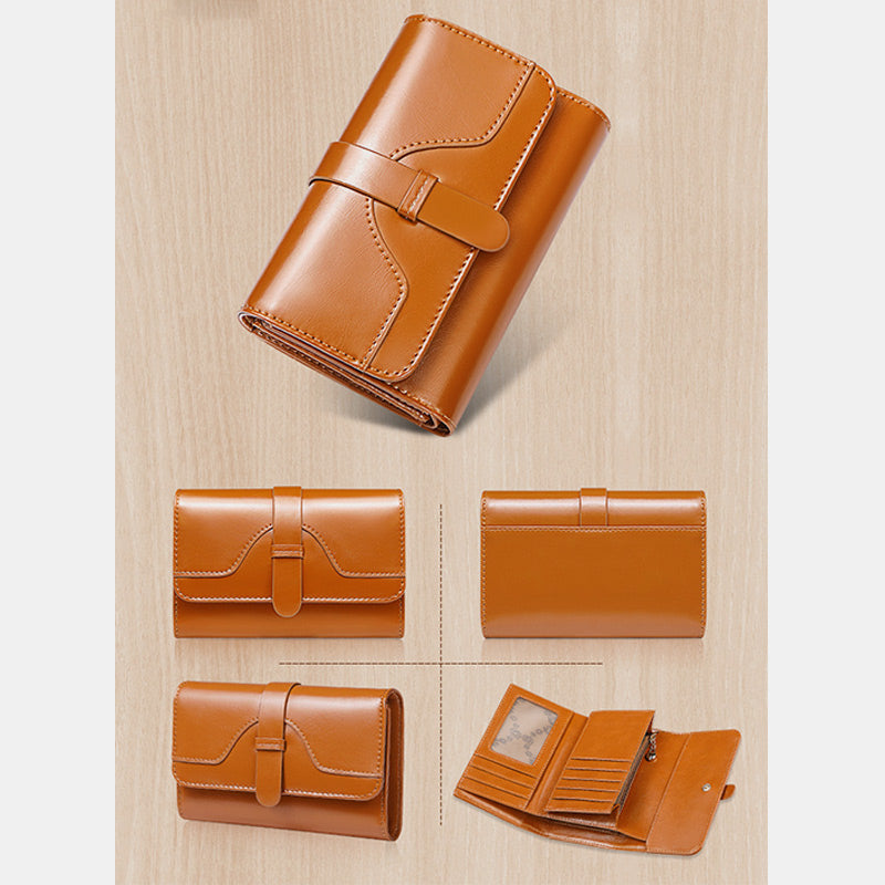 Multi-Slot Durable Elegant Classic Wallet