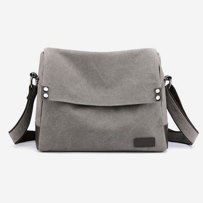 Casual Large Capacity Canvas Messenger Bag