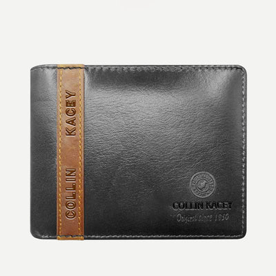 Mens Retro Bifold Short Roomy Leather Wallet Multi Style Optionals