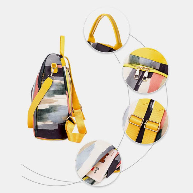 Multipurpose Women Backpack Fashion Design Shoulder Bag Travel Rusksack Daypack