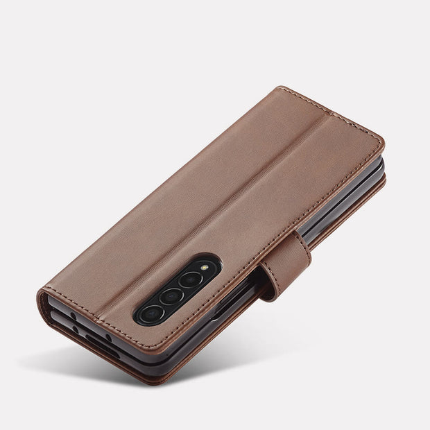 Clamshell Holster Phone Case For Samsung Card Slot Protective Cover