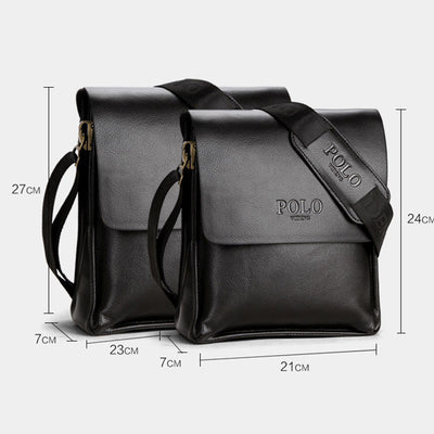 Multi-Pocket Large Capacity Classic Messenger Bag