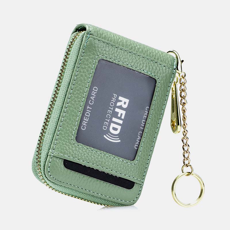 RFID Large Capacity Card Holder With Key Chain