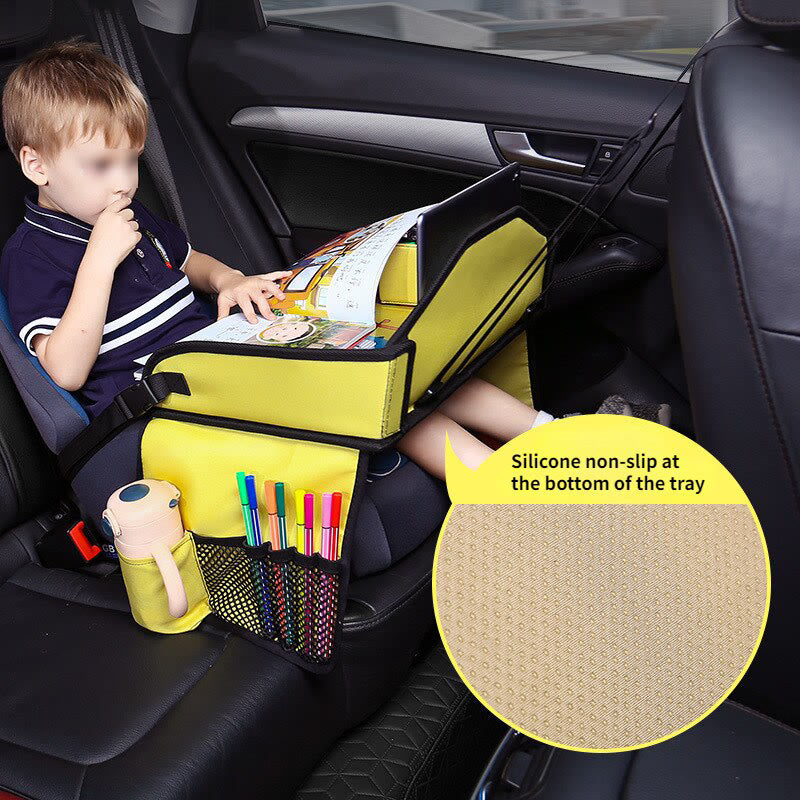 Kids Travel Tray For Car With Load Bearing Belt