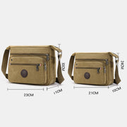 Limited Stock: Vintage Large Capacity Canvas Messenger Bag
