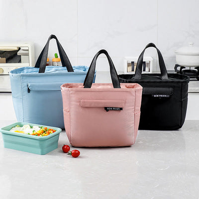 Lunch Bag For Staff Keep Fresh Large Capacity Waterproof Handbag