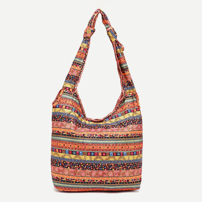 Shoulder Bag for Women Large Capacity Colorful Canvas Crossbody Bag