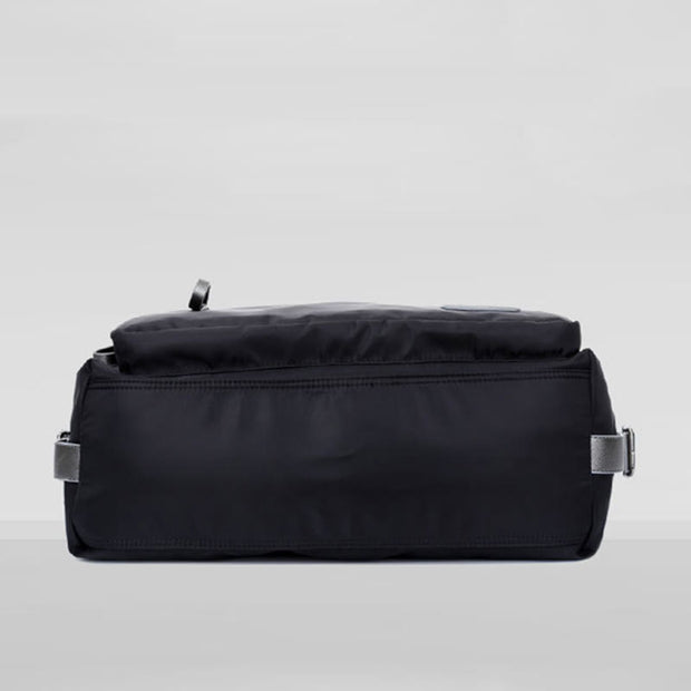 Multi-Pocket Tote Bag For Women Men Travel Handbag with Crossbody Strap