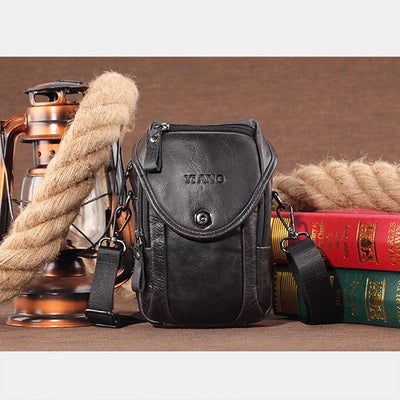 Genuine Leather Phone Purse Crossbody Bag