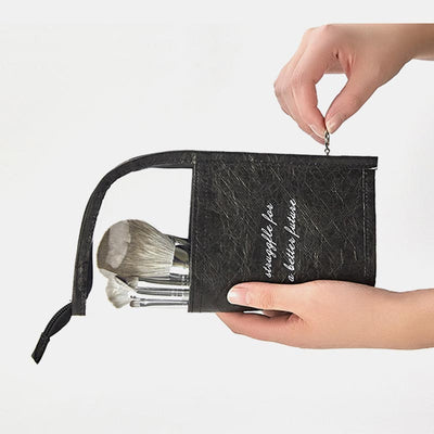 Transparent Makeup Bag For Women Travel Minimalist Portable Storage Bag