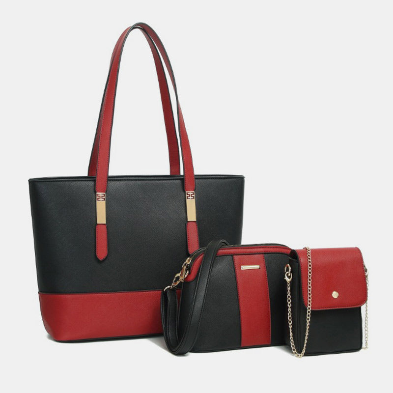 3PCS Retro Large Capacity Tote Bag Set