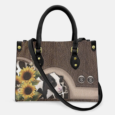 Top-Handle Satchel for Women Animals Print Leather Tote Handbag Crossbody Bag