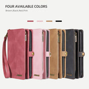 2 IN 1 Phone Bag Wallet Case for iPhone with Crossbody Strap