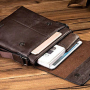 Daily Messenger Bag For Men Vintage With Small Wallet