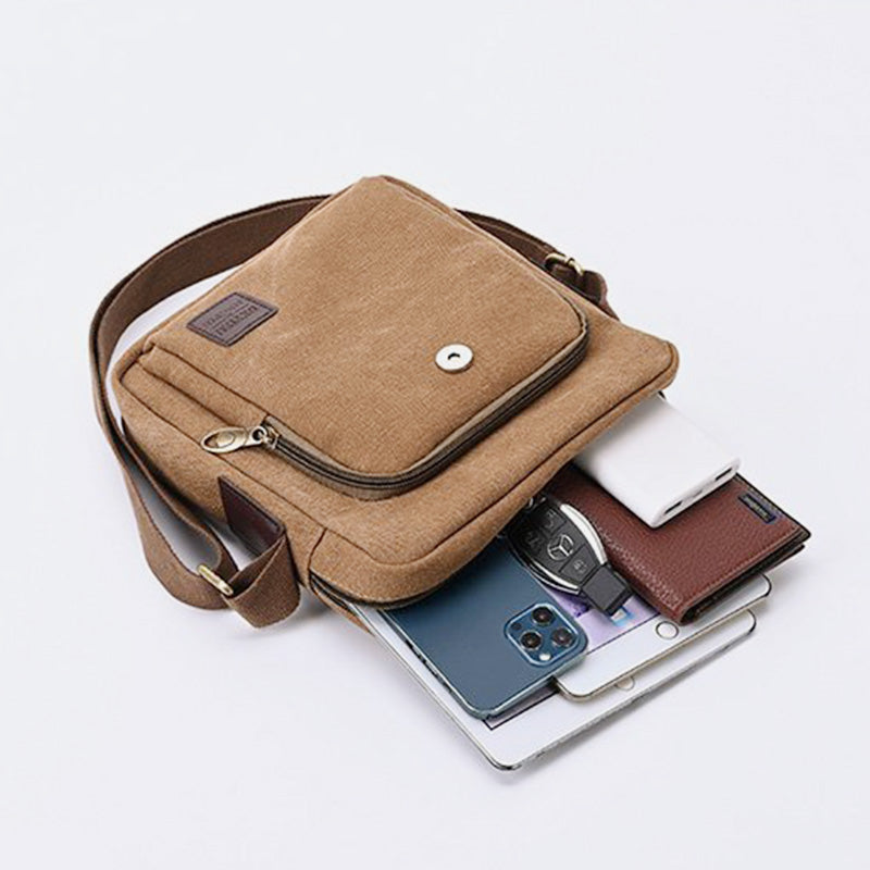 Canvas Business Messenger Bag