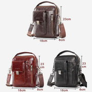 Large Capacity Multifunctional Leather Crossbody Bag