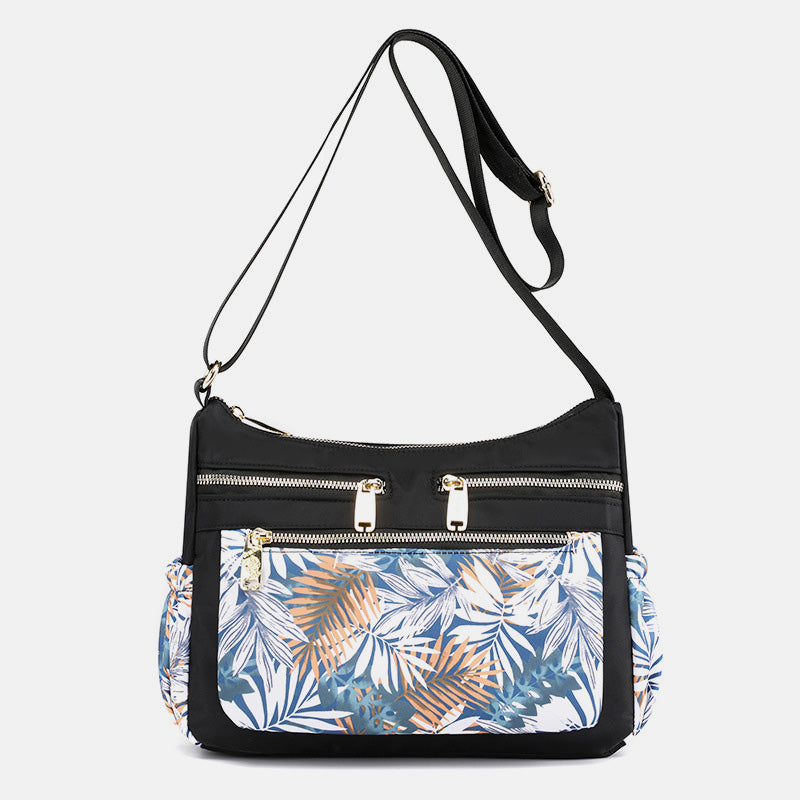 Large Capacity Nylon Printing Crossbody Bag