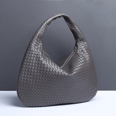 Crescent Underarm Bag For Women Woven Minimalist Shoulder Bag