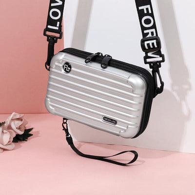 High Capacity Mini Suitcase Crossbody Bag