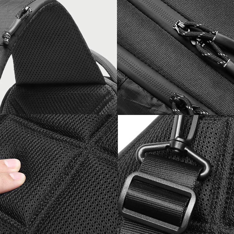 Premium Sling Bag Crossbody Anti-theft Water Resistant Everyday Minimalist Carry Bag