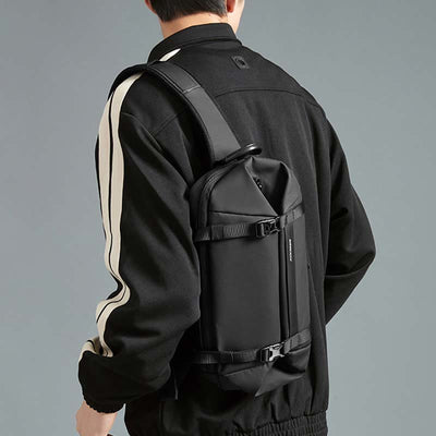 Sling Bag For Men Waterproof Wear-Resistant Crossbody Chest Bag