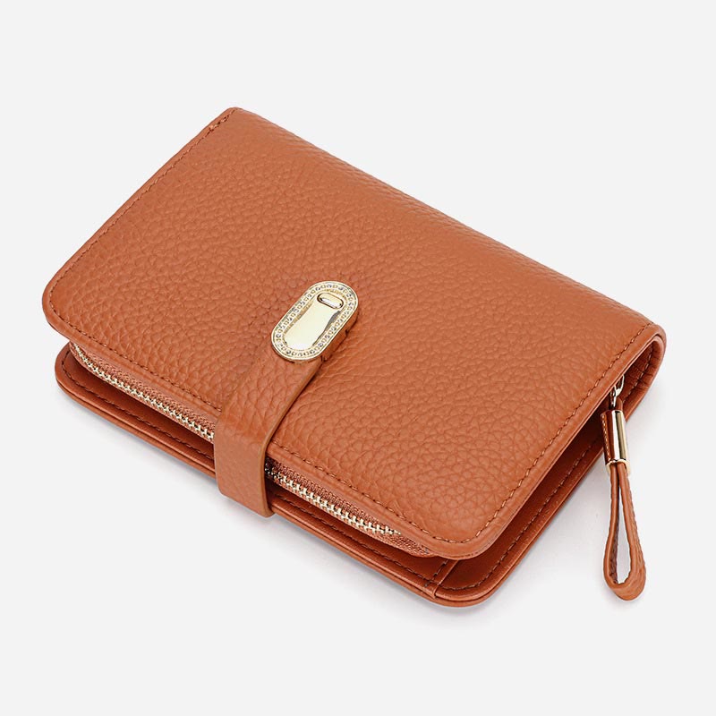 Wallet for Women Minimalist Multi-Slot Credit Card Holder Shopping Purse