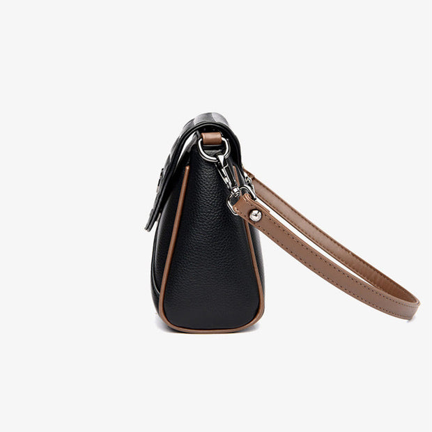 Crossbody Bag For Women Daily Shopping Adjustable Strape Leather Bag