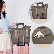 Large Capacity Portable Duffel Bag for Women Men Foldable Travel Handbag