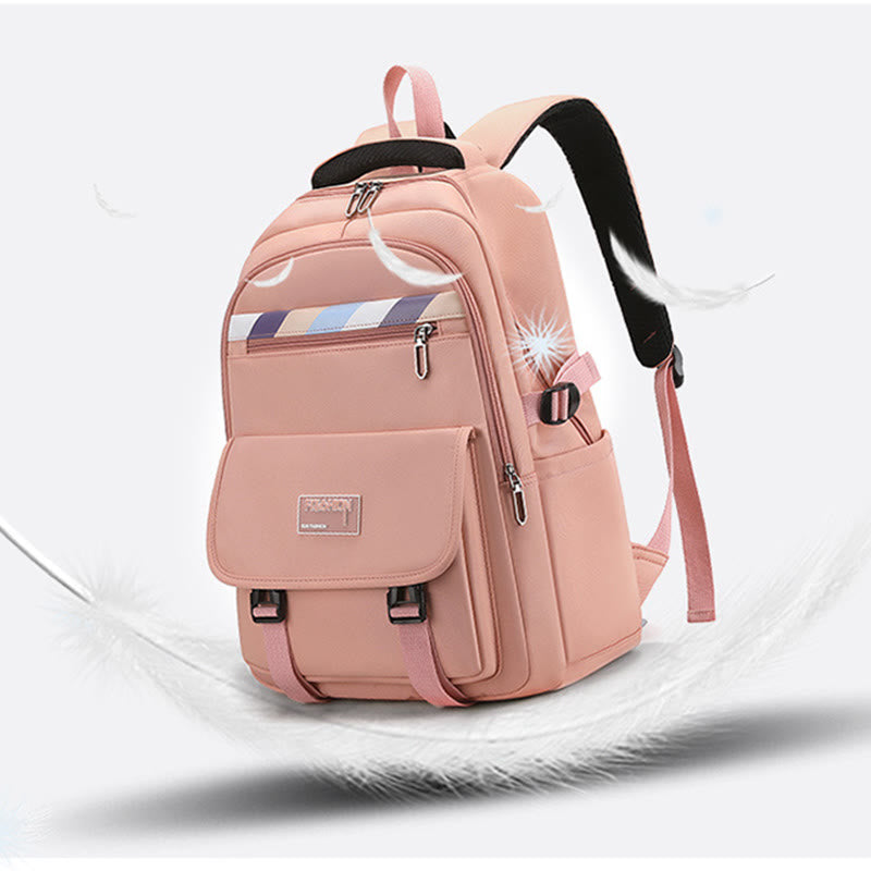 Backpack For Women Soft Breathable Fabric Casual Waterproof Travel Bag