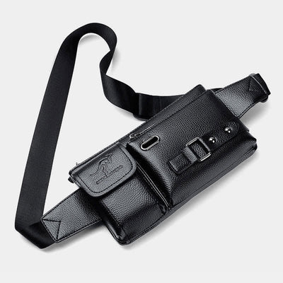 Waterproof Multi-Pocket Sling Bag