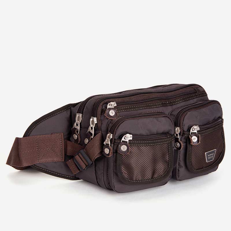 Multi-Pocket Large Capacity Durable Casual Waist Bag