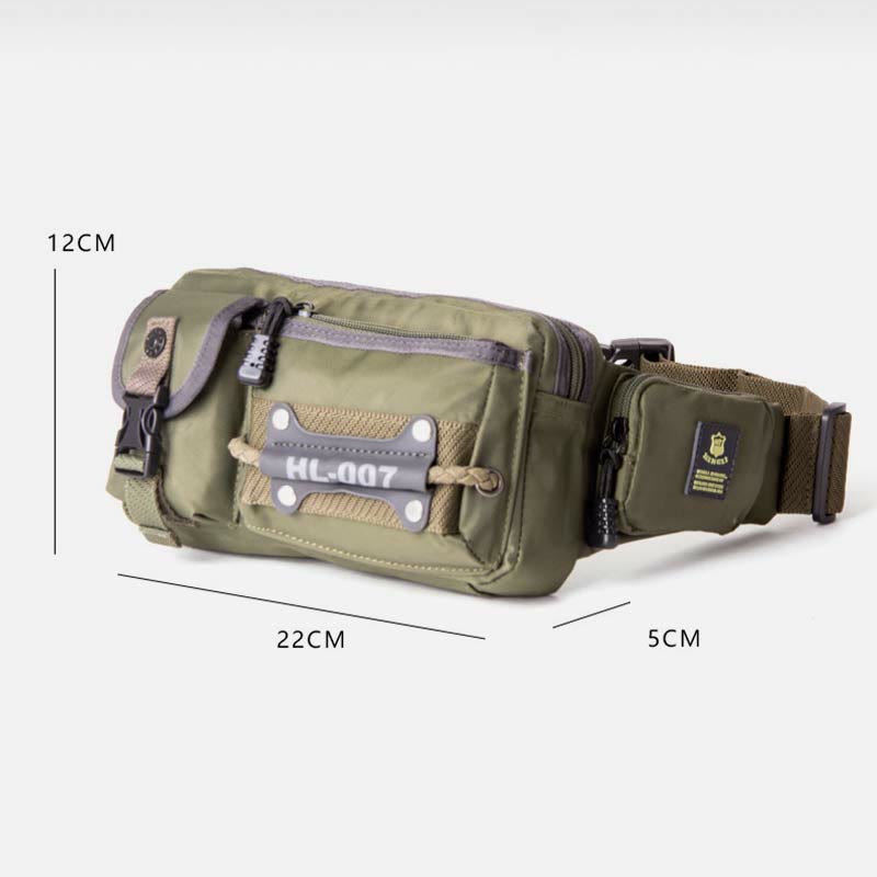 Tactical Waist Bag For Men Portable Oxford Utility Hip Pack