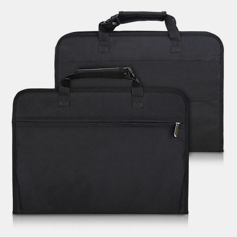 Briefcase For Business Adjustable Car Laptop Desk Oxford Folding Organizer Bag