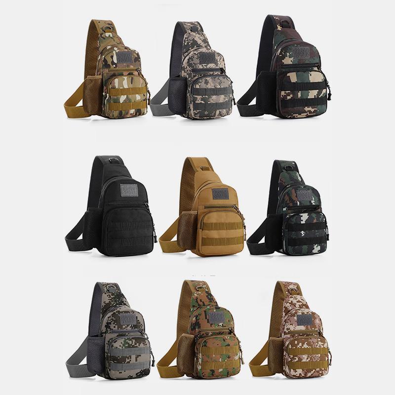 Camouflage Outdoor Waterproof Multifunctional Sling Bag