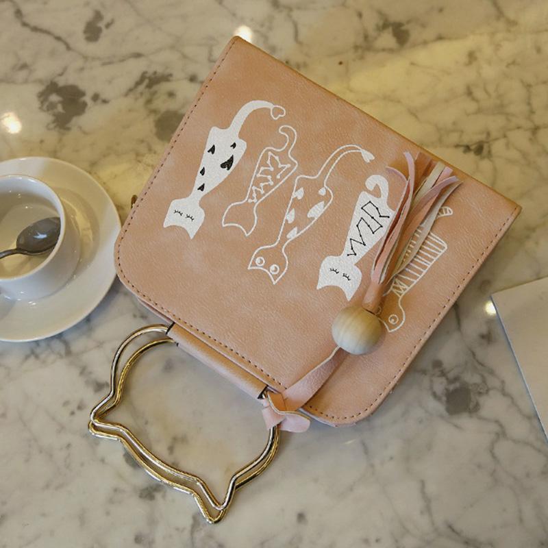 Cute Cat Paw Handbag Multi-carry Crossbody Bag