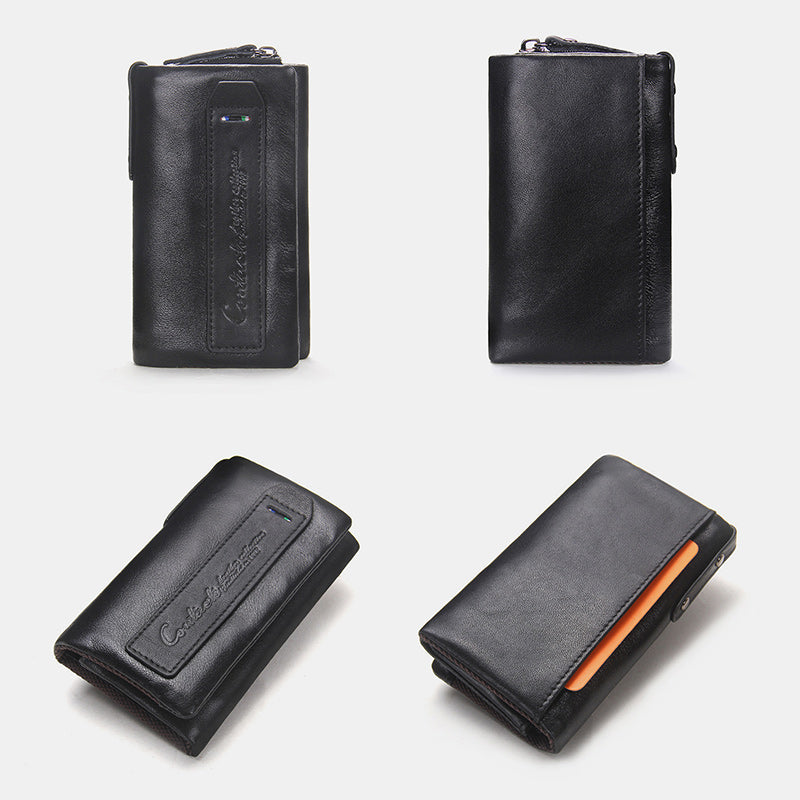 Multifunctional Trifold Key Case Wallet