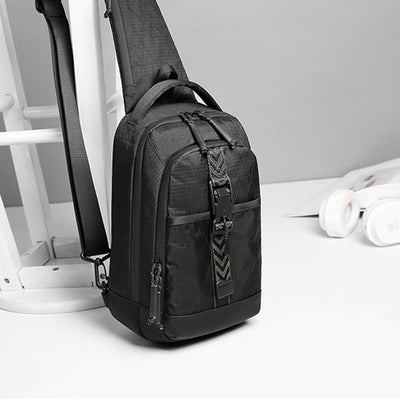 Premium Sling Bag Crossbody Anti-theft Water Resistant Everyday Minimalist Carry Bag