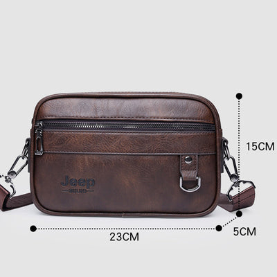 Small Crossbody Shoulder Bag for Men Hand Pouch Clutch Wrist Bag