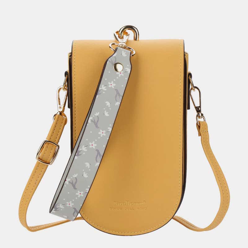 Mini Crossbody Bag Phone Purses for Women Girls with Wrist Strap