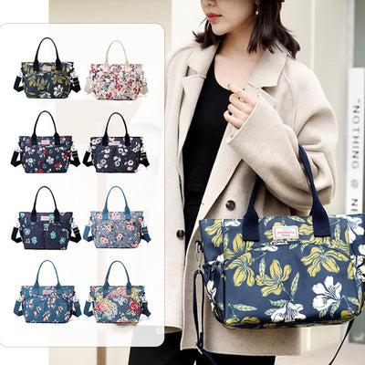 Top-Handle Bag For Women Ethnic Flower Style Crossbody Bag