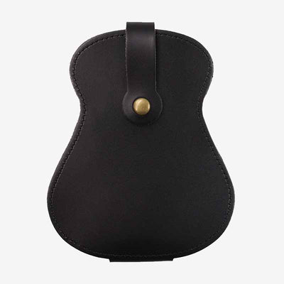 Guitar Pick Holder Storage Bag Leather Plectrums Bag For Player