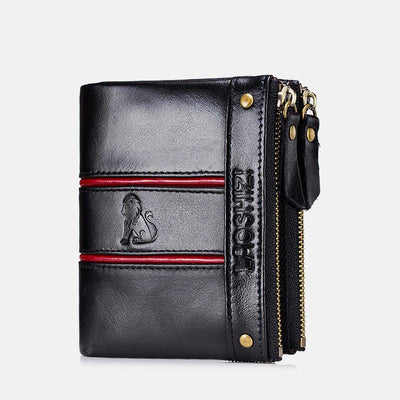 RFID Durable Genuine Leather Wallet