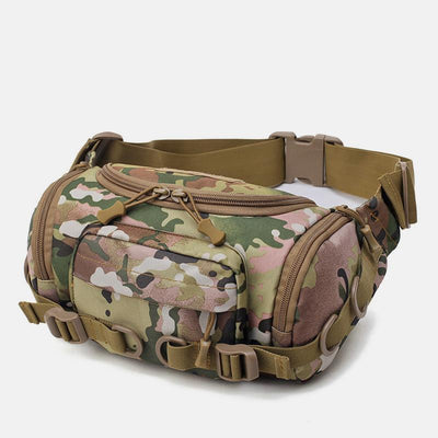 Large Capacity Camo Military Waist Bag Sling Bag