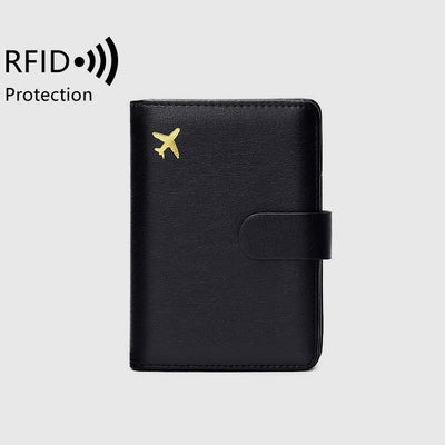 Passport Holder Multi-slot RFID Blocking Card Holder Travel Passport Cover